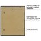 Americanflat Poster Frame - Perfect Frame for Photos and Artwork - Large Picture Frame - Polished Plexiglass - Hanging Hardware with Horizontal and Vertical Display